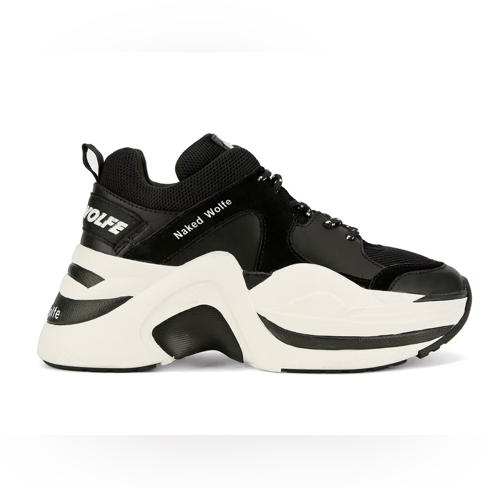 Naked Wolfe Track Sneakers Black / White